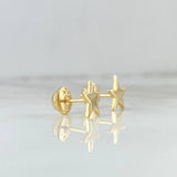 Topos Estrella 0.85gr / Oro Amarillo