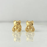 Topos Oso Peluche 0.85gr / Oro Amarillo ©