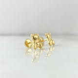 Topos Oso 0.8gr / Oro Amarillo