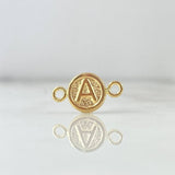 Herraje Letra A 0.35gr / 1.4cm / Oro Amarillo 18K