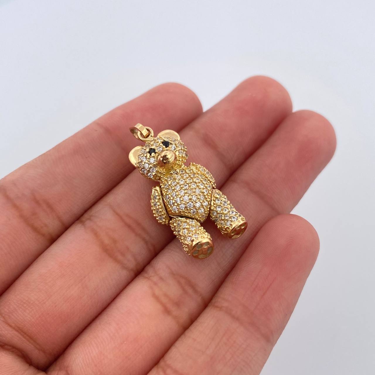 Dije Oso Articulado 5.85gr / 3cm / Oro Amarillo 18K &