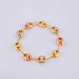 Anillo Gc 0.95 g / T12 3/4 - 12 1/2 Tres Oros 18K