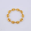 Anillo Gc Diamantado 1.15gr / T10 1/2 - T10 3/4 / 4mm Oro Amarillo 18K