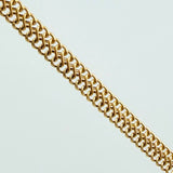 Pulso Sedusa 1.95gr / 19cm / 3.8mm Oro Amarillo +3 18K *