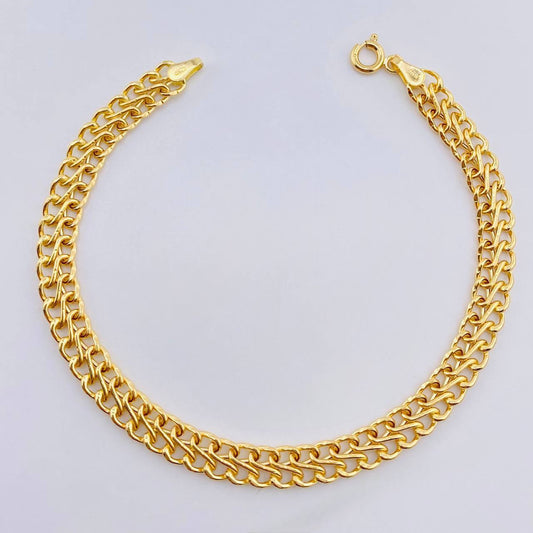 Pulso Sedusa 3.4gr / 19cm / 5.8mm Oro Amarillo +3 18K