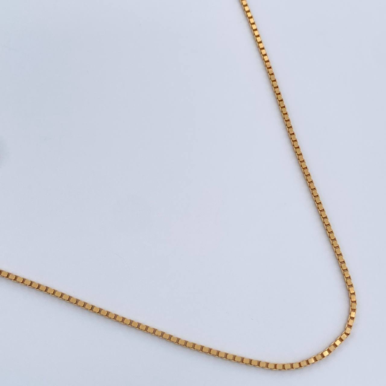 Cadena Veneciana 5.35gr / 70cm / 1mm Oro Amarillo +3 18K %