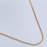 Cadena Veneciana 5.35gr / 70cm / 1mm Oro Amarillo +3 18K %
