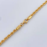 Cadena Lazo 7.6gr / 60cm / 2.9mm Oro Amarillo +3 18K %
