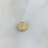 Herraje San Benito 0.65gr / 1.3cm / Tambor Oro Amarillo