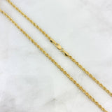 Cadena Lazo 4.95gr / 50cm / 2.8mm Oro Amarillo +3