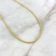Cadena Lazo 4.95gr / 50cm / 2.8mm Oro Amarillo +3