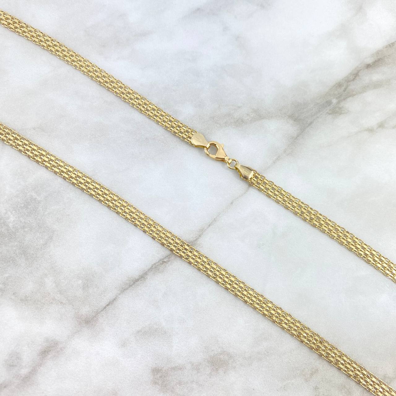 Cadena China 13.95gr / 70cm / 6.5mm Oro Amarillo +0