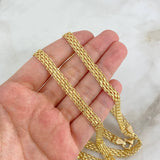 Cadena China 13.95gr / 70cm / 6.5mm Oro Amarillo +0
