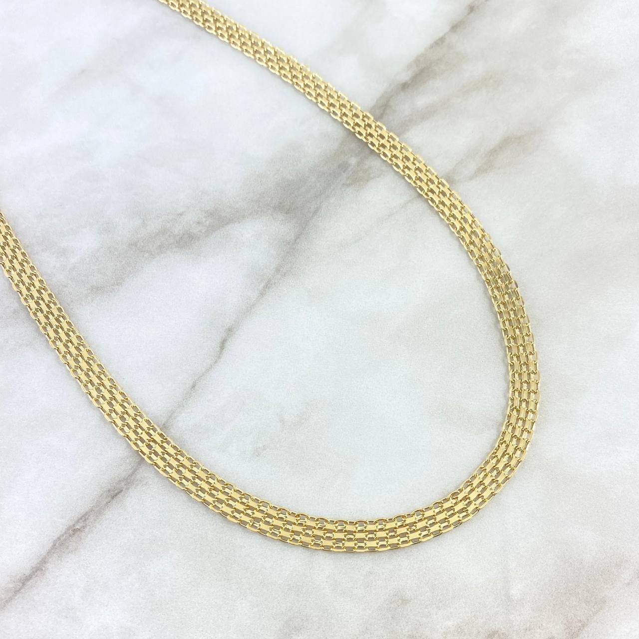 Cadena China 13.95gr / 70cm / 6.5mm Oro Amarillo +0