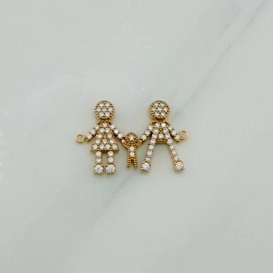 Herraje Familia 1.7gr / 2.3cm / Oro Amarillo 18K %