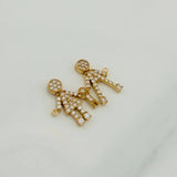Herraje Familia 1.7gr / 2.3cm / Oro Amarillo 18K %