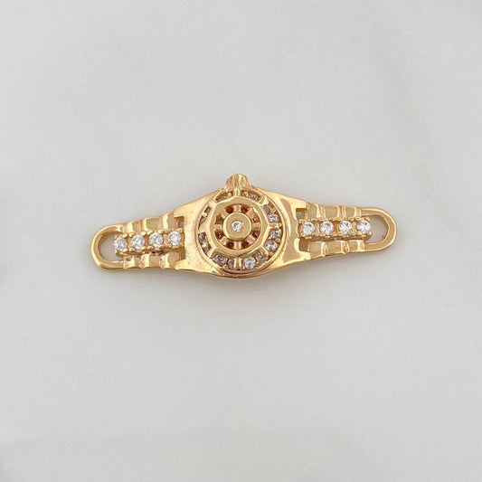Herraje CorreaTimon 1.9gr / 2.7cm / Oro Amarillo 18K %