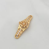 Herraje CorreaTimon 1.9gr / 2.7cm / Oro Amarillo 18K %