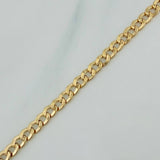 Pulso Cubano 1.85gr / 20.5cm / 2.6mm Oro Amarillo +1 18K $