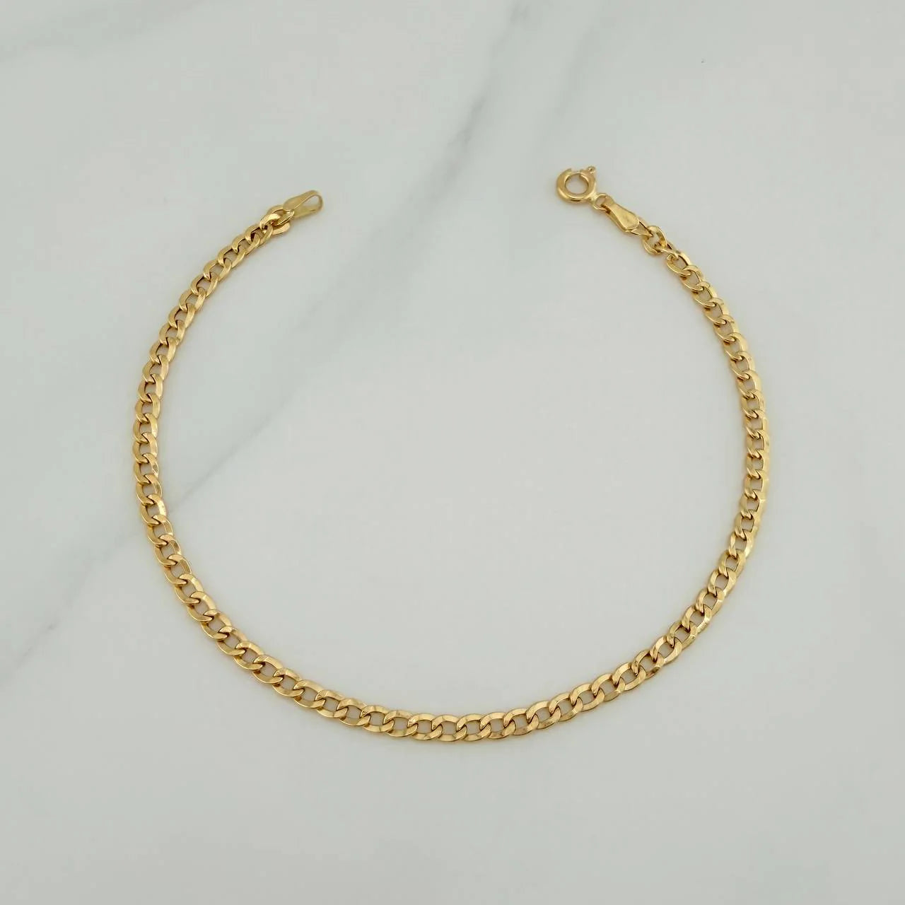 Pulso Cubano 1.75 g / 21 cm / 3 mm Oro Amarillo 18K