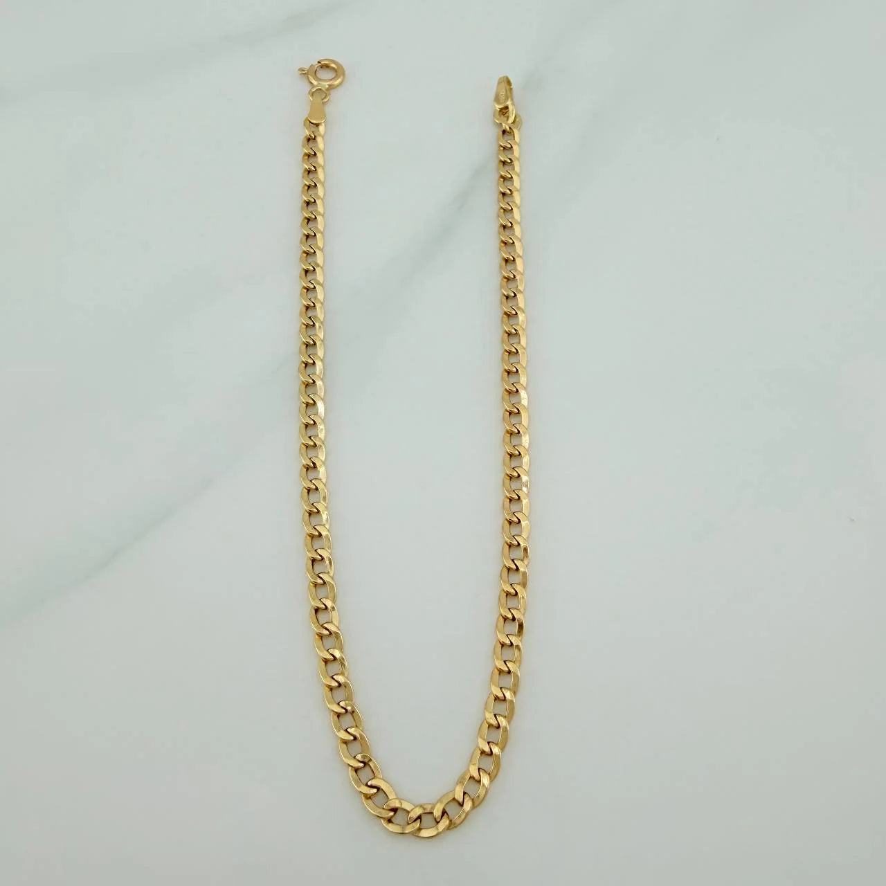 Pulso Cubano 1.85 g / 20.5 cm / 1.9 mm Oro Amarillo 18K