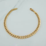 Pulso Cubano 4.3gr / 21cm / 5.1mm Oro Amarillo +1 18K $