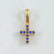 Dije Crúz Doble faz 1gr / 1.7cm / Oro 18K *