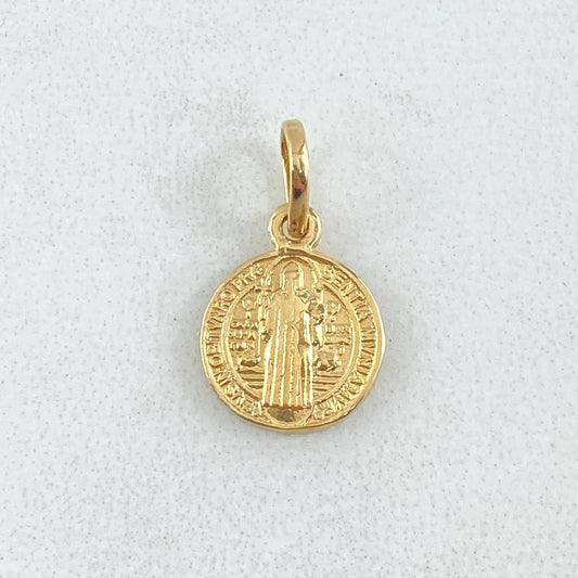Dije San Benito 1.15g / 1.8cm Oro Amarillo 18K