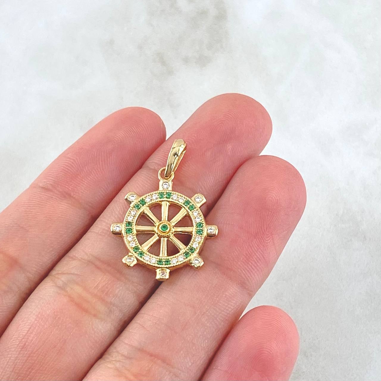 Dije Timón 2.15gr / 2.6cm / Oro 18K *