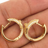 Candongas Clavo 5.9gr / 2cm / Oro Amarillo 18K %