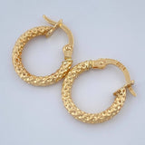 Candongas Tefi 1.05gr / 1.5cm / Oro Amarillo 18K %