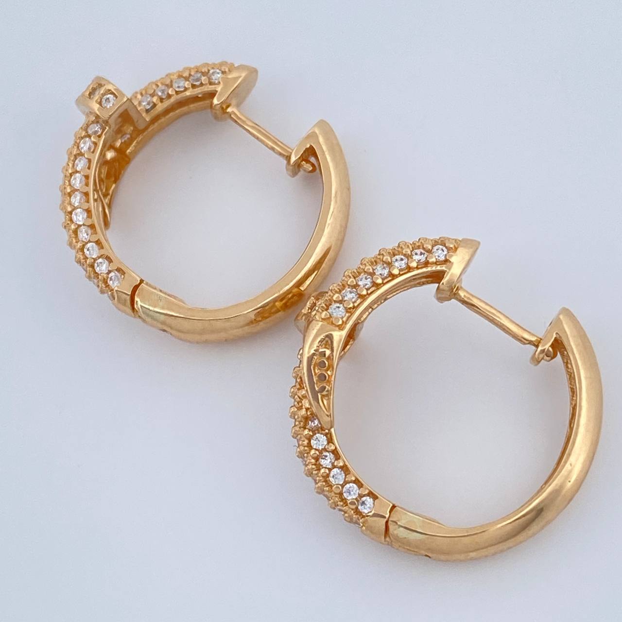 Candongas Clavo 5.9gr / 2cm / Oro Amarillo 18K %