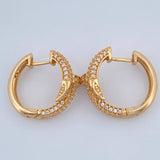 Candongas Clavo 5.9gr / 2cm / Oro Amarillo 18K %