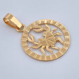 Dije Cangrejo 2gr / 2.9cm / Oro Amarillo 18K %