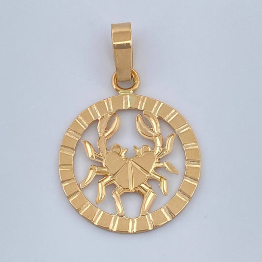 Dije Cangrejo 2gr / 2.9cm / Oro Amarillo 18K %