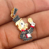 Dije Pato Inspirado 3.2gr / 3cm / Tres Oros 18K %