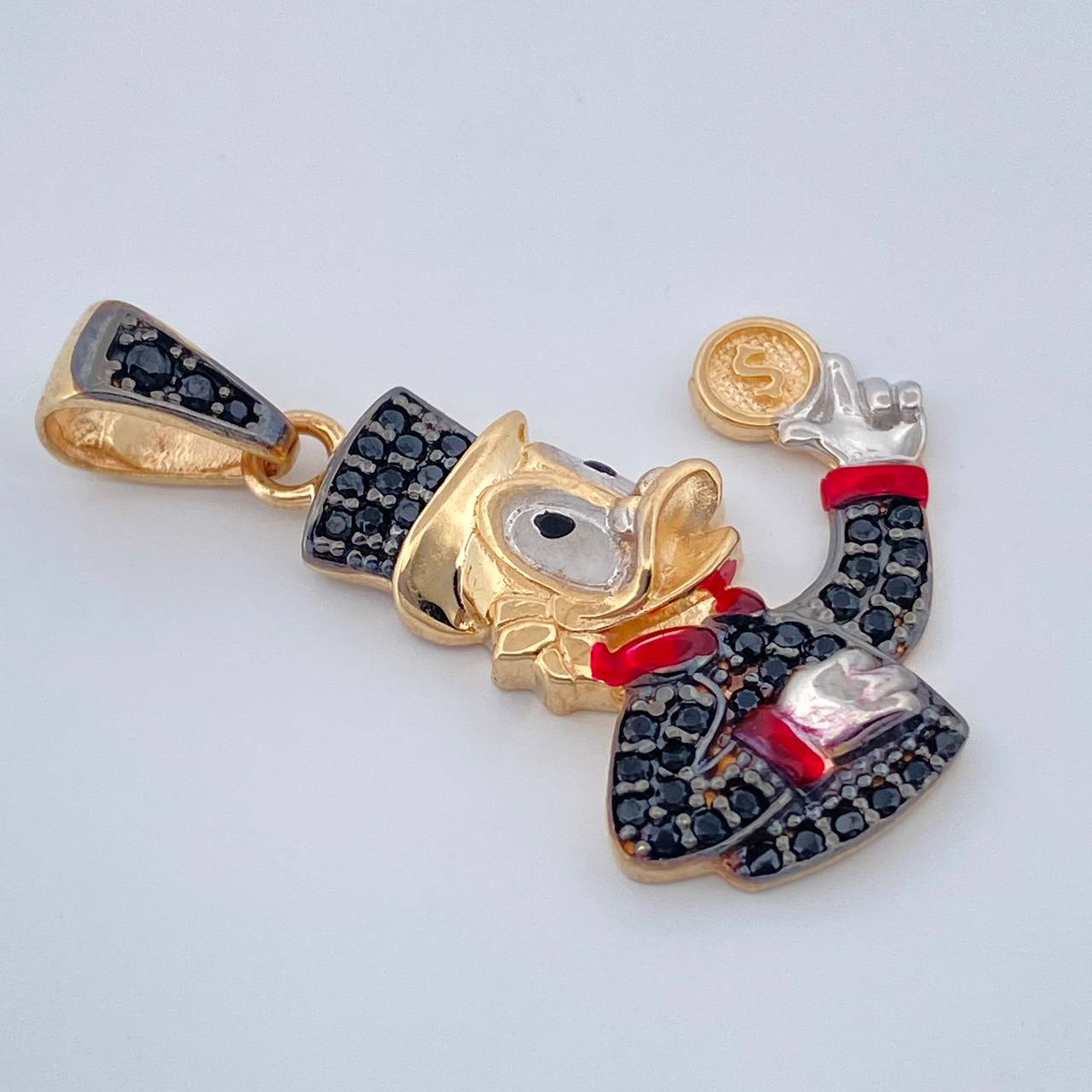 Dije Pato Inspirado 3.2gr / 3cm / Tres Oros 18K %