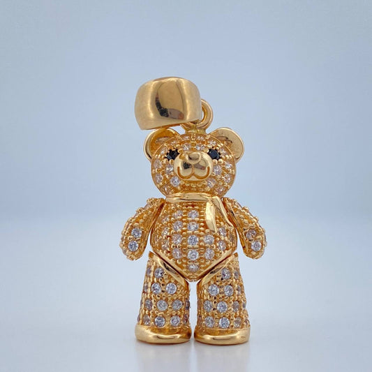 Dije Oso Bufanda 4.85gr / 3cm / Oro Amarillo 18K %