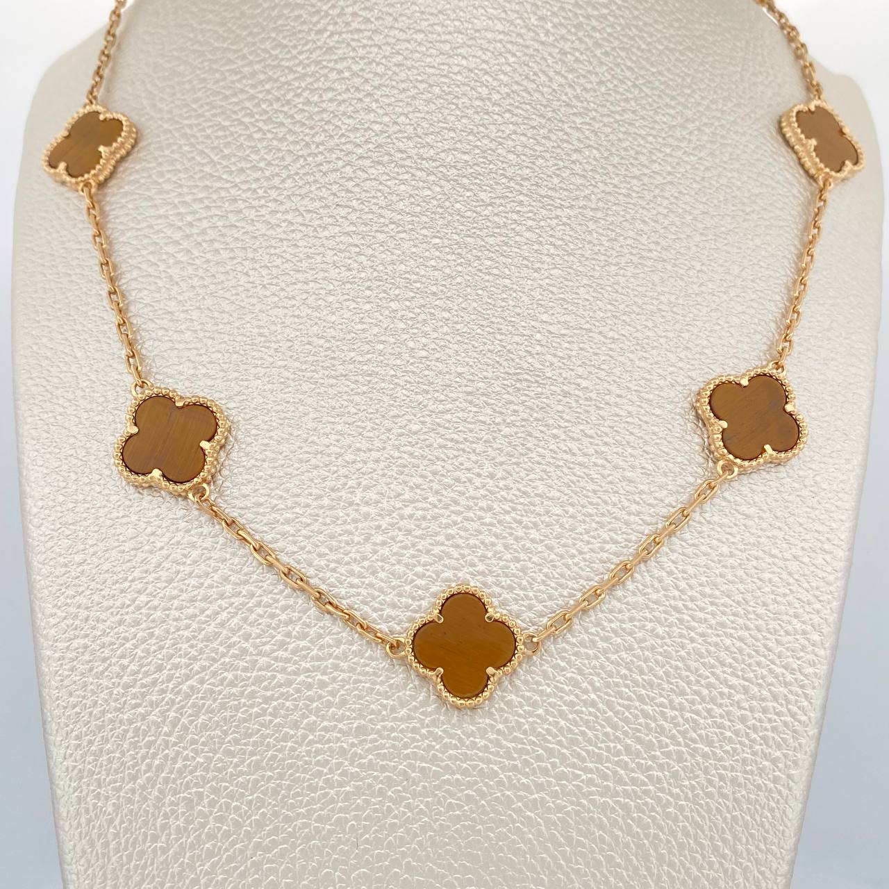 Cadena Trebol Cajon 31.05gr / 49cm / 2.5mm Oro Amarillo Nac.Esp. 18K %