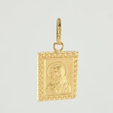 Dije Virgen Del Carmen - Jesus 0.75gr / 2cm / Oro Amarillo 18K