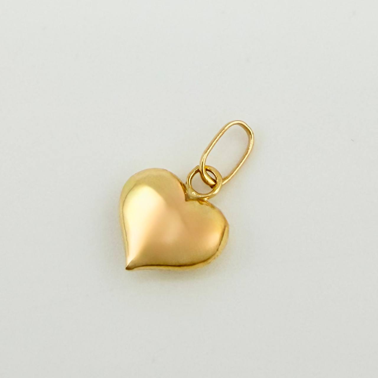 Dije Corazón 0.25gr / 1cm / Oro Amarillo 18K ©