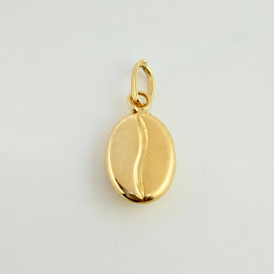 Dije Grano Café 0.4gr / 1.5cm / Oro Amarillo 18K