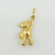 Dije Oso Manito Arriba 0.65gr / 2cm / Oro Amarillo 18K ©