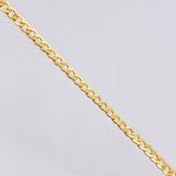 Pulso Cubano 2.8gr / 18.5cm / 3.3mm Oro Amarillo +1 18K *