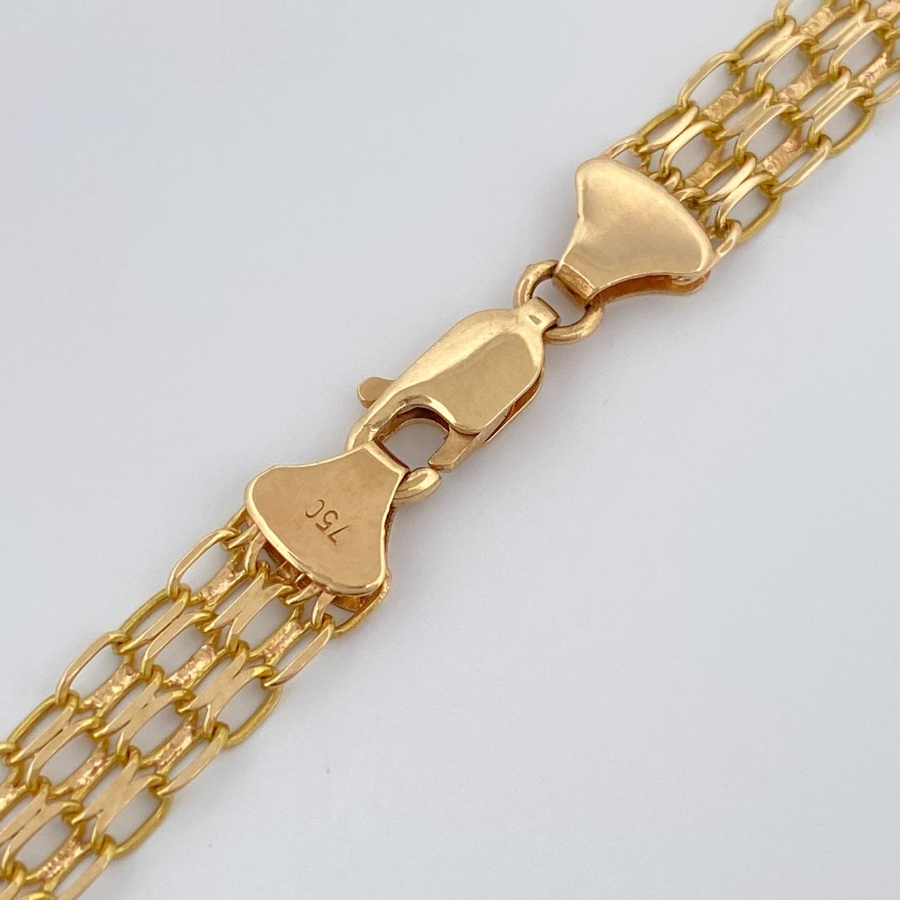 Cadena China 14.8gr / 60cm / 6.2mm Oro Amarillo +1 18K %