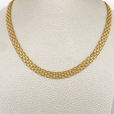 Cadena China 14.8gr / 60cm / 6.2mm Oro Amarillo +1 18K %