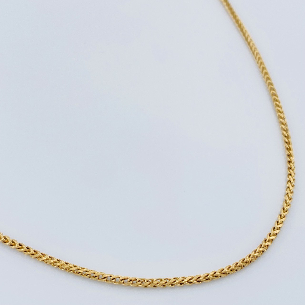 Cadena Franco 6.2gr / 60.5cm / 1.3mm Oro Amarillo +3 18K %