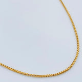 Cadena Franco 6.2gr / 60.5cm / 1.3mm Oro Amarillo +3 18K %
