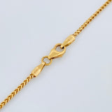 Cadena Franco 6.2gr / 60.5cm / 1.3mm Oro Amarillo +3 18K %