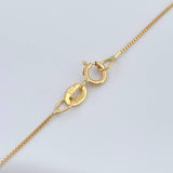 Cadena Veneciana 1gr / 45.2cm / 0.47mm Oro Amarillo +3 18K %